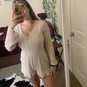 Boutique boho backless romper